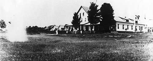 History: Photo of the Buildings